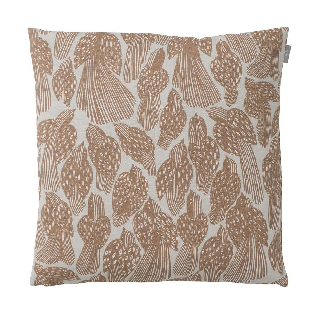 [product_category]-Spira Birds Pillow Cover, Rust-Spira of Sweden-7333001018594-6410-SPI-1