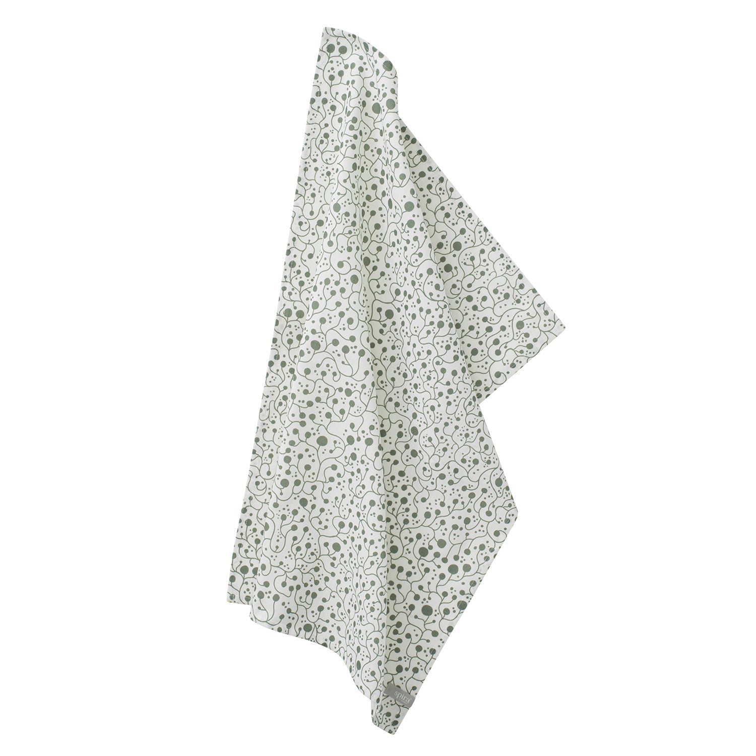 [product_category]-Spira Knopp Kitchen Towel, Green-Spira of Sweden-7333001200517-6593-SPI-2