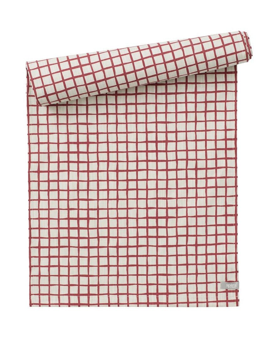 [product_category]-Spira Ruta Table Runner, Red-Spira of Sweden-7333001017788-6316-SPI-1