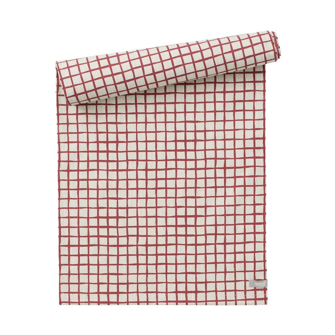 Spira Ruta Table Runner, rojo