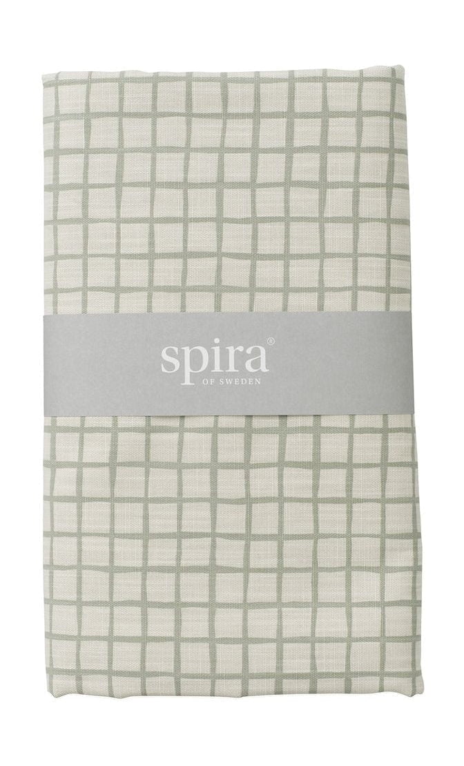 [product_category]-Spira Ruta Tablecloth, Dusty Green-Spira of Sweden-7333001017726-6310-SPI-1