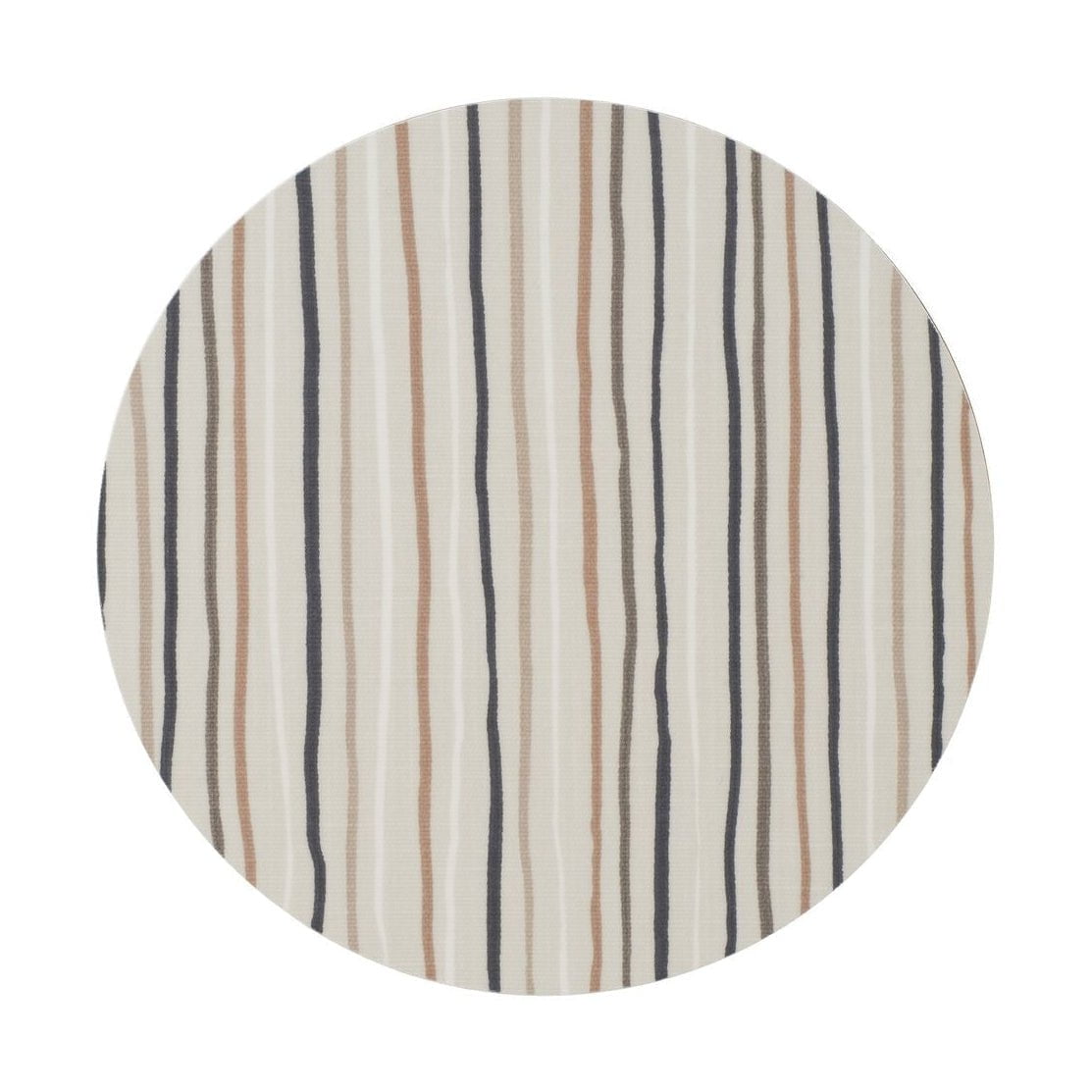 [product_category]-Spira Stripe Coaster ø 21 Cm, Multi Natural-Spira of Sweden-7333001018792-6430-SPI-1