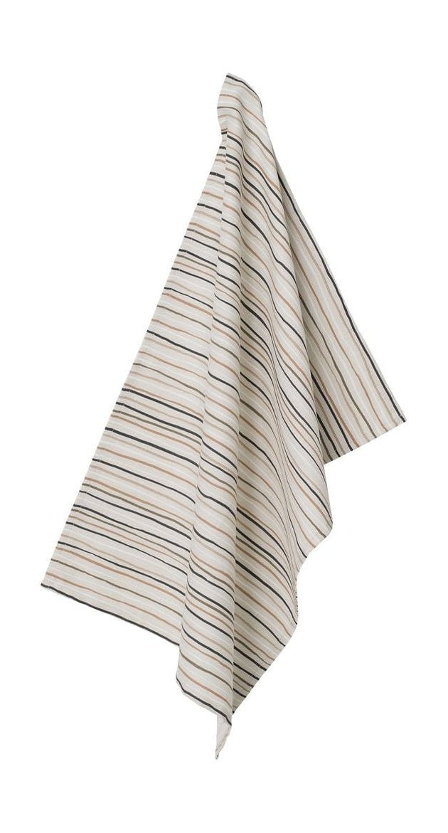 [product_category]-Spira Stripe Tea Towel 47x65 Cm, Natural-Spira of Sweden-7333001018815-6432-SPI-1