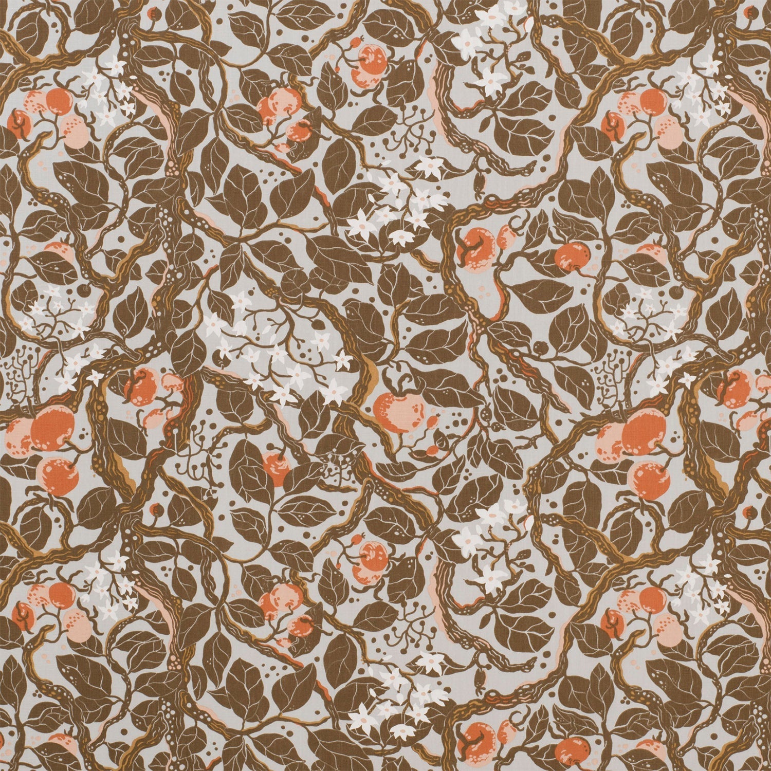 Spira Vindla Fabric Width 150 Cm (Price Per Meter), Brown