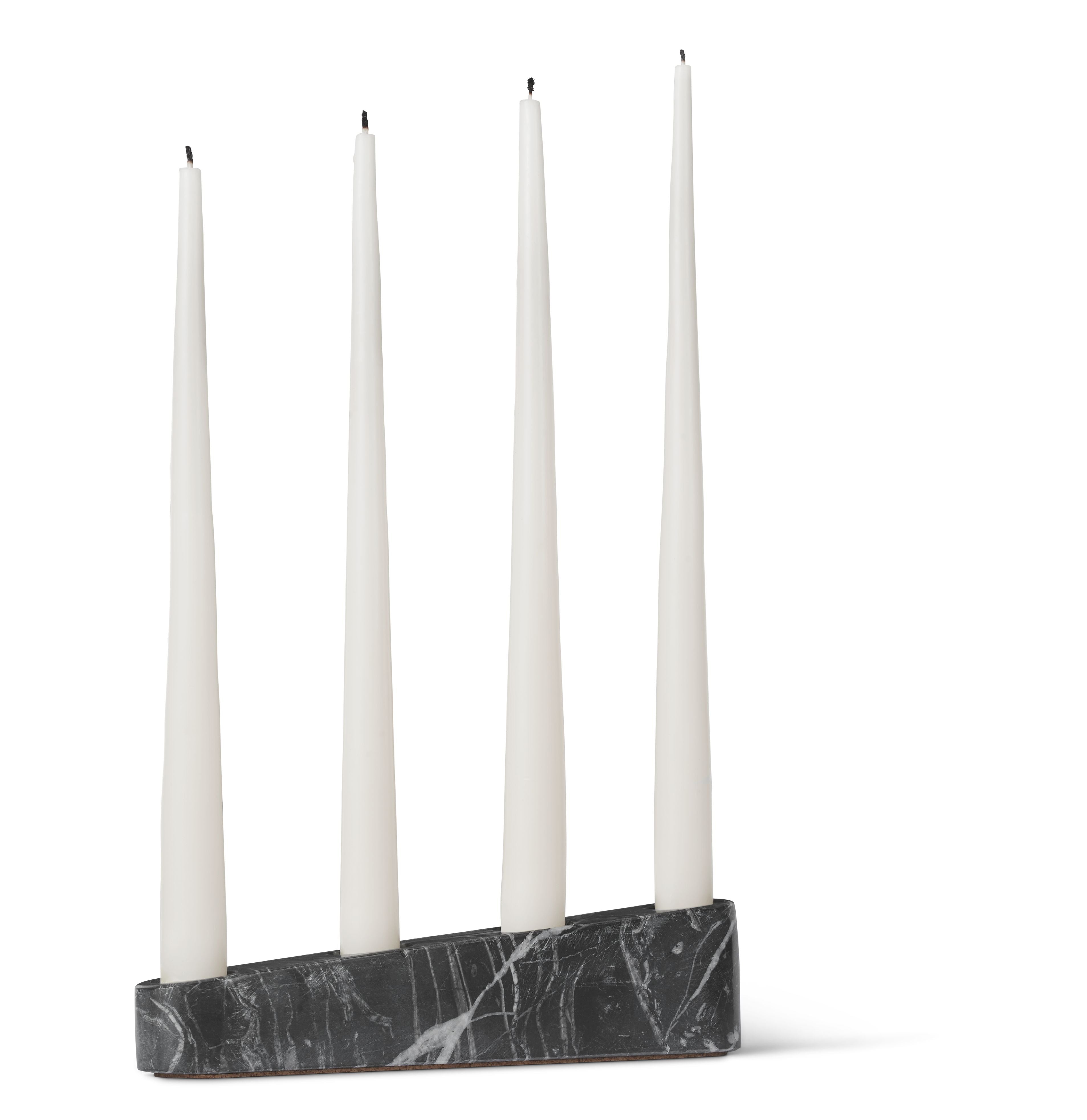 [product_category]-Spring Copenhagen Ilta Candleholder, Black-Spring Copenhagen-5713487064643-7046-SPR-3