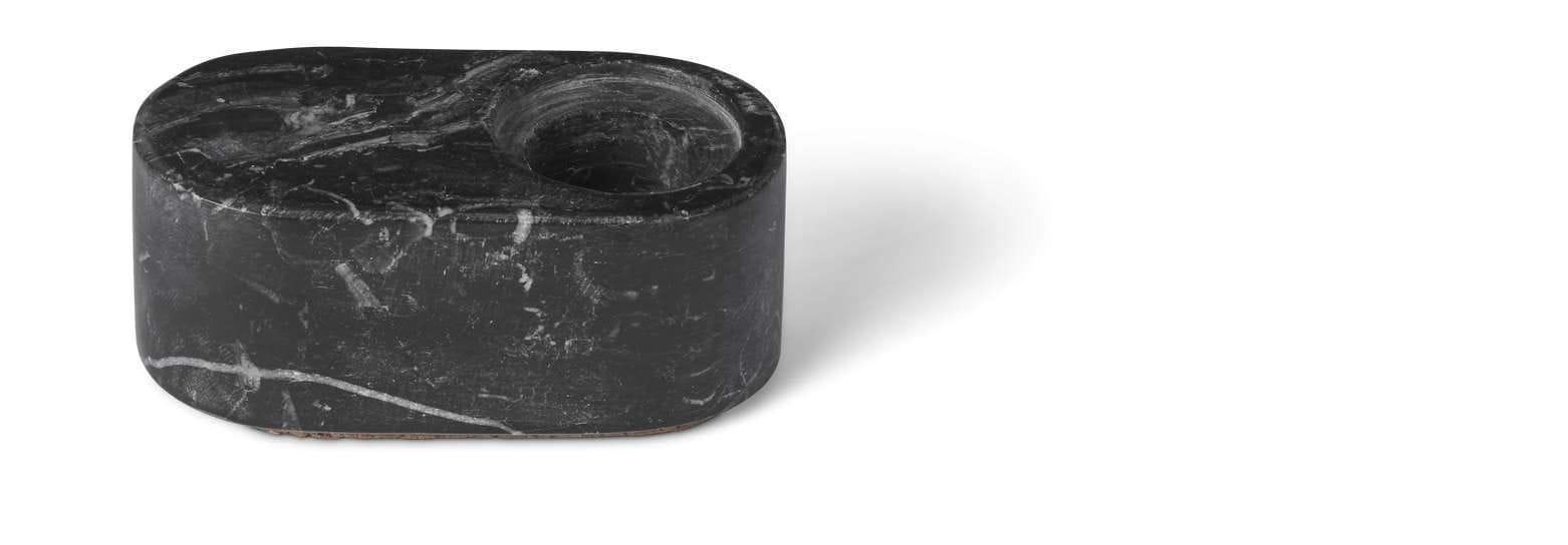 [product_category]-Spring Copenhagen Ovaali Candle Holder, Black-Spring Copenhagen-5713487064544-7041-SPR-3
