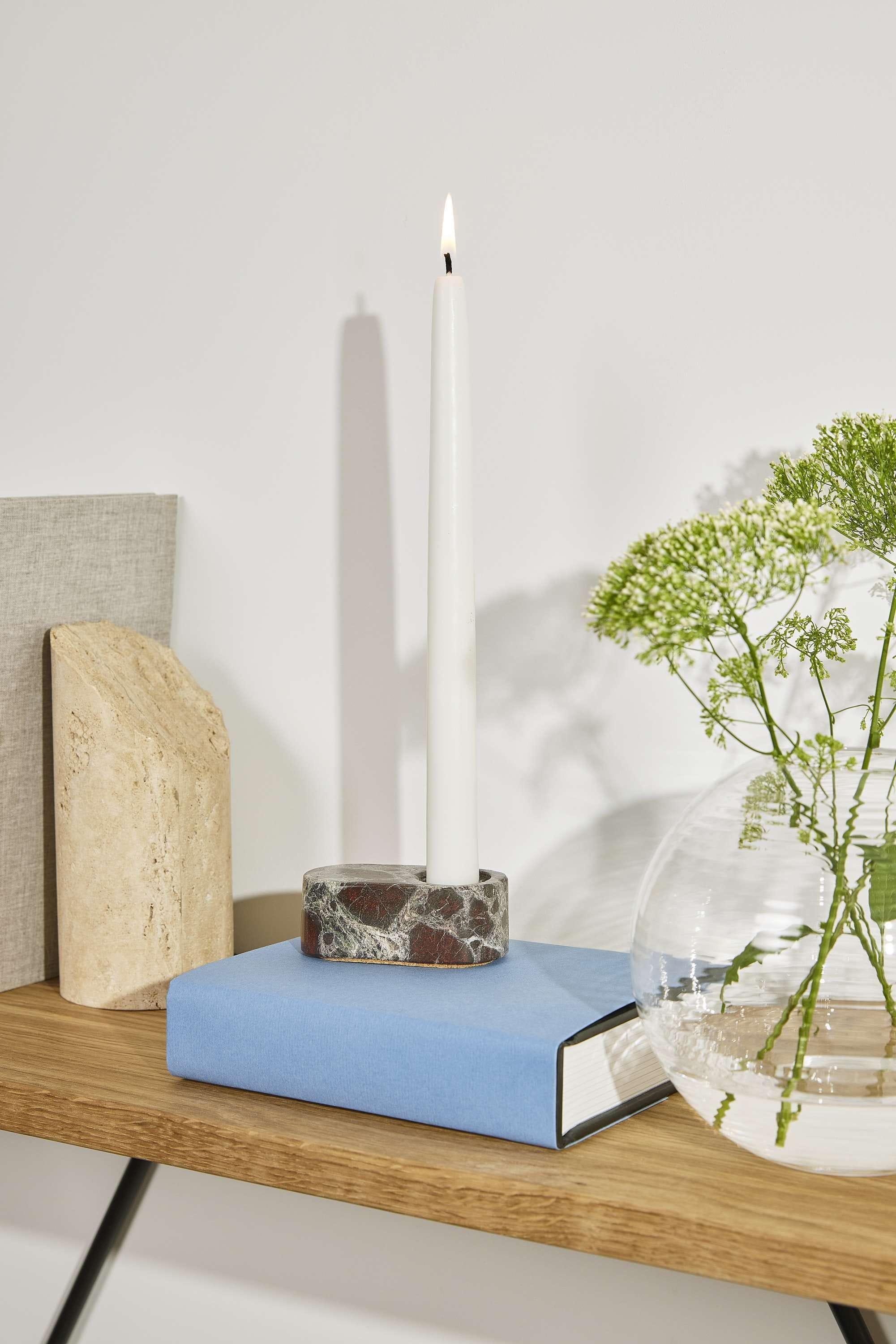 [product_category]-Spring Copenhagen Ovaali Candle Holder, Green-Spring Copenhagen-5713487064582-7043-SPR-13