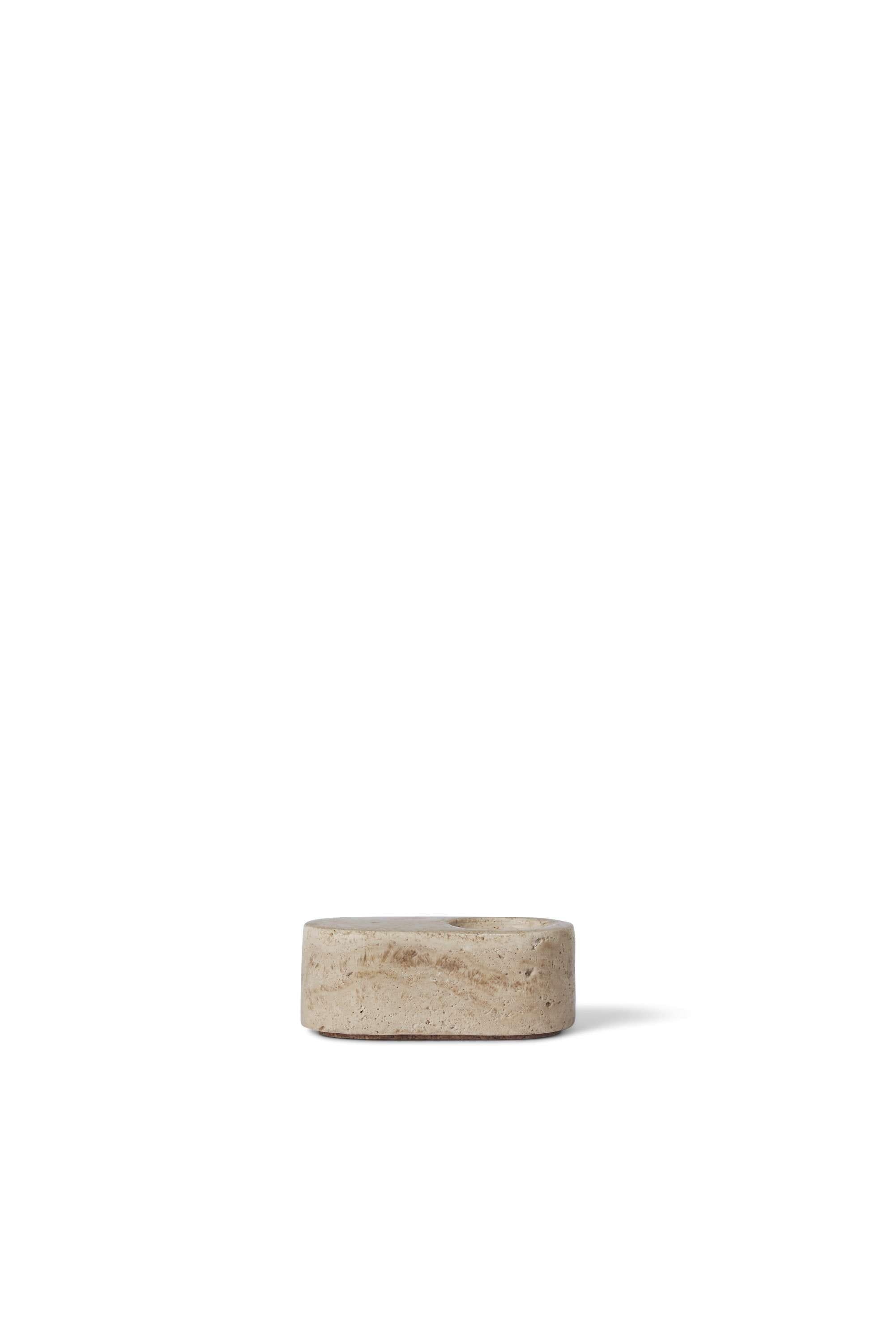 [product_category]-Spring Copenhagen Ovaali Candle Holder, Sand-Spring Copenhagen-5713487064605-7044-SPR-4