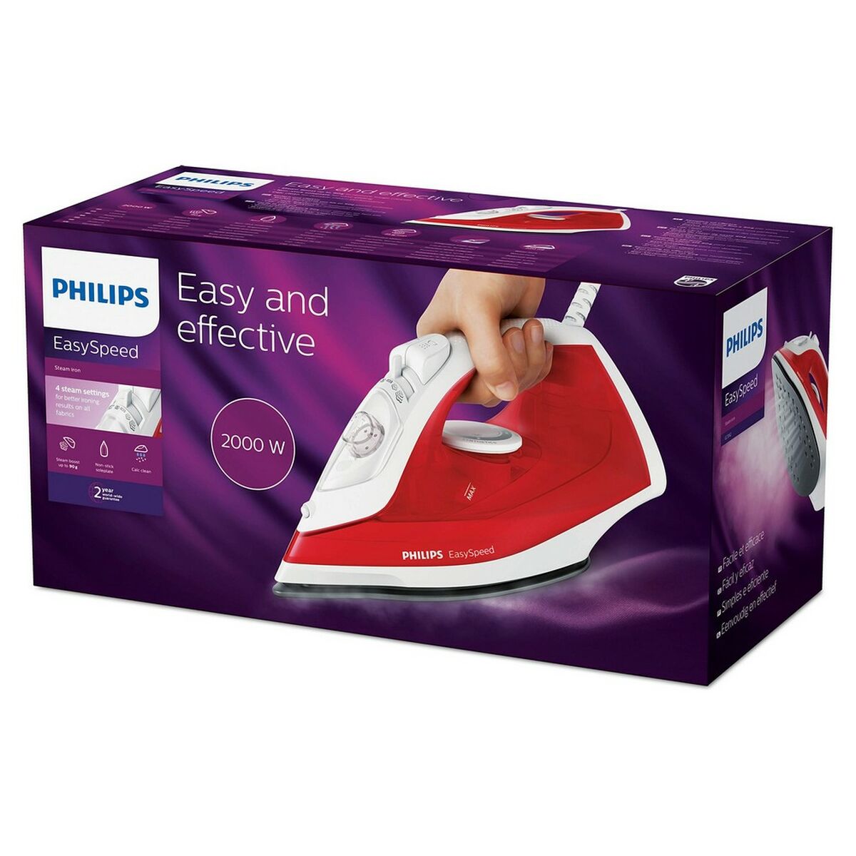 [product_category]-Steam Iron Philips Red-Philips-S6502034-4