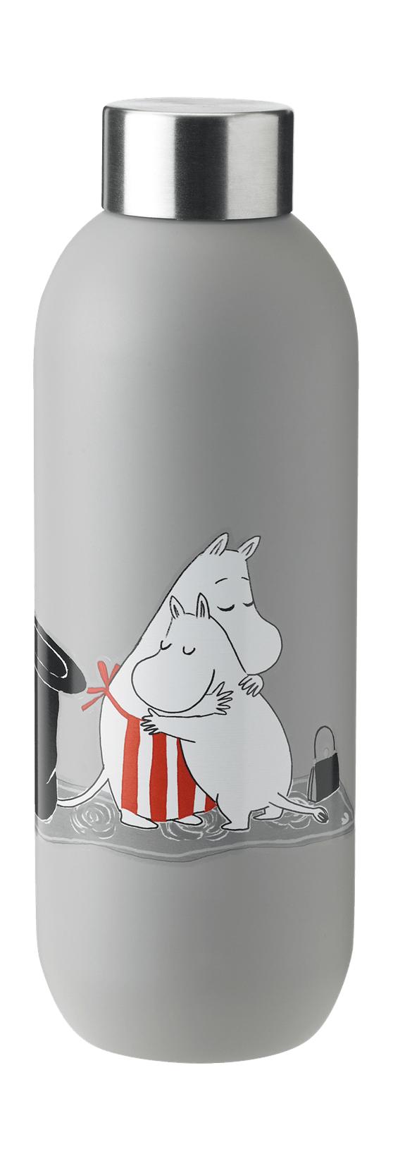 [product_category]-Stelton Keep Cool Water Bottle 0,75 L, Moomin Light Grey-Stelton-5709846028739-1372-4-STE-1