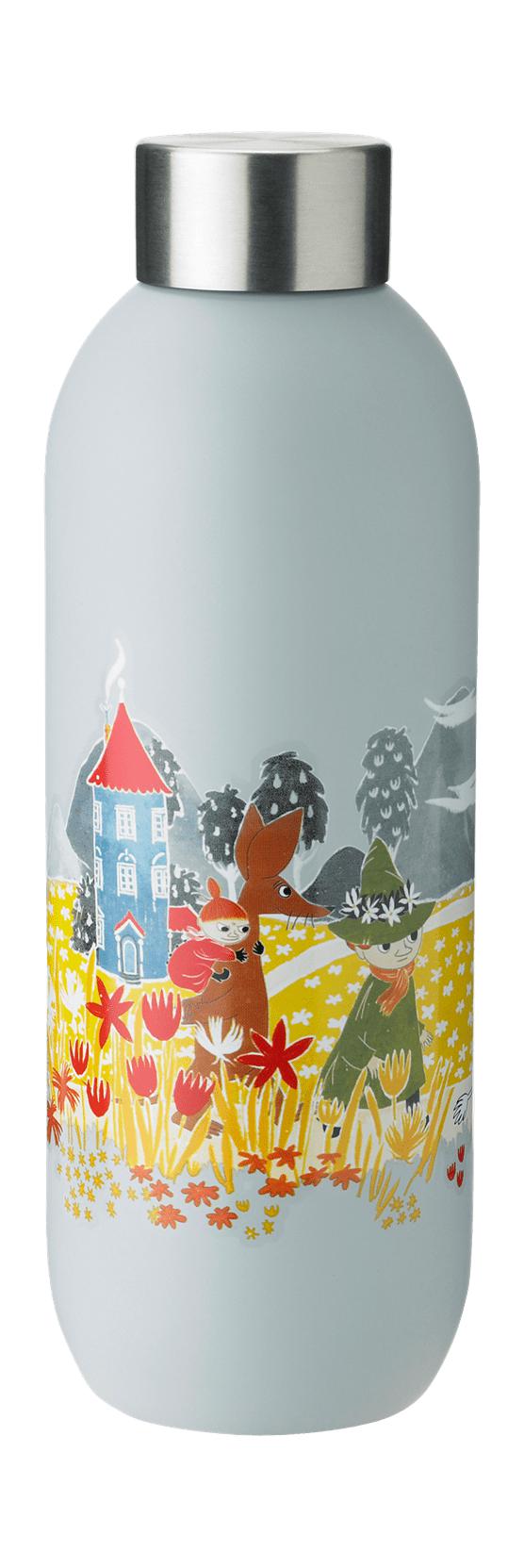 [product_category]-Stelton Keep Cool Water Bottle 0,75 L, Moomin Soft Sky-Stelton-5709846030817-1372-7-STE-1