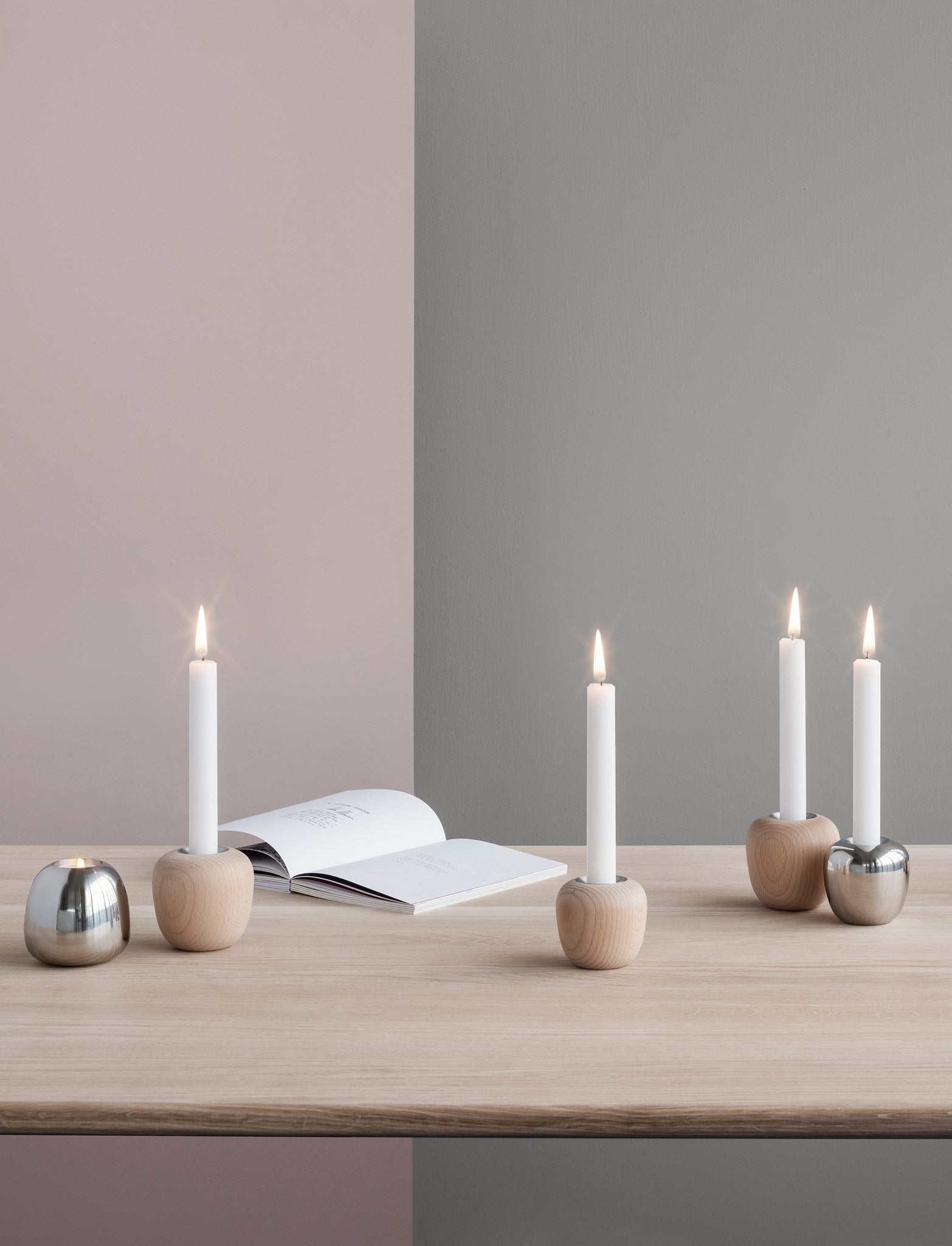 [product_category]-Stelton Ora Candlestick 6,5 Cm, Beech Wood-Stelton-5709846026605-103-1-STE-4