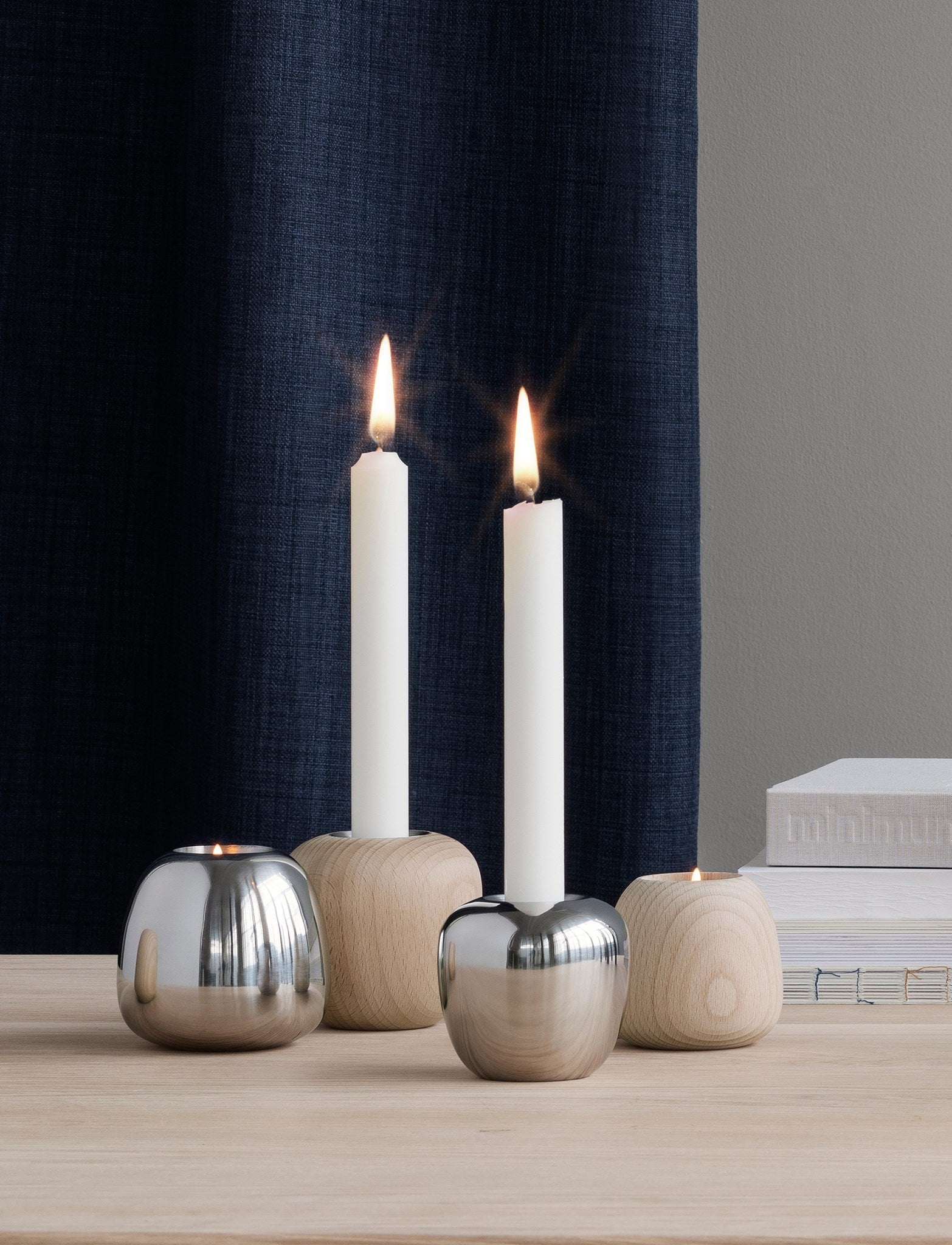 [product_category]-Stelton Ora Candlestick 6,5 Cm, Beech Wood-Stelton-5709846026605-103-1-STE-6