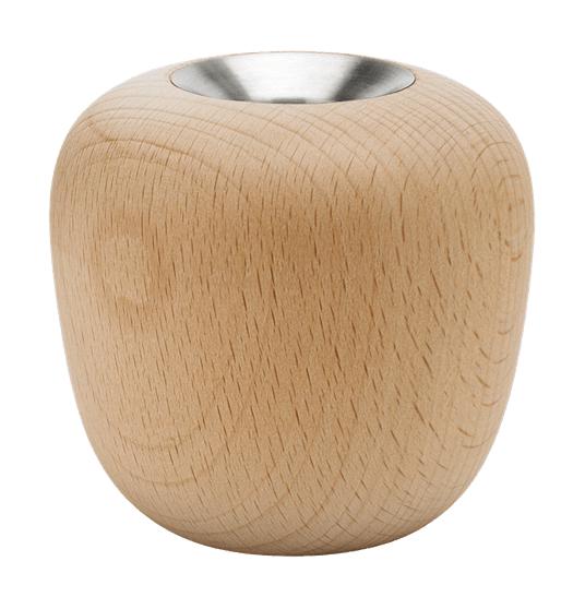[product_category]-Stelton Ora Candlestick 8 Cm, Beech Wood-Stelton-5709846026681-104-1-STE-1