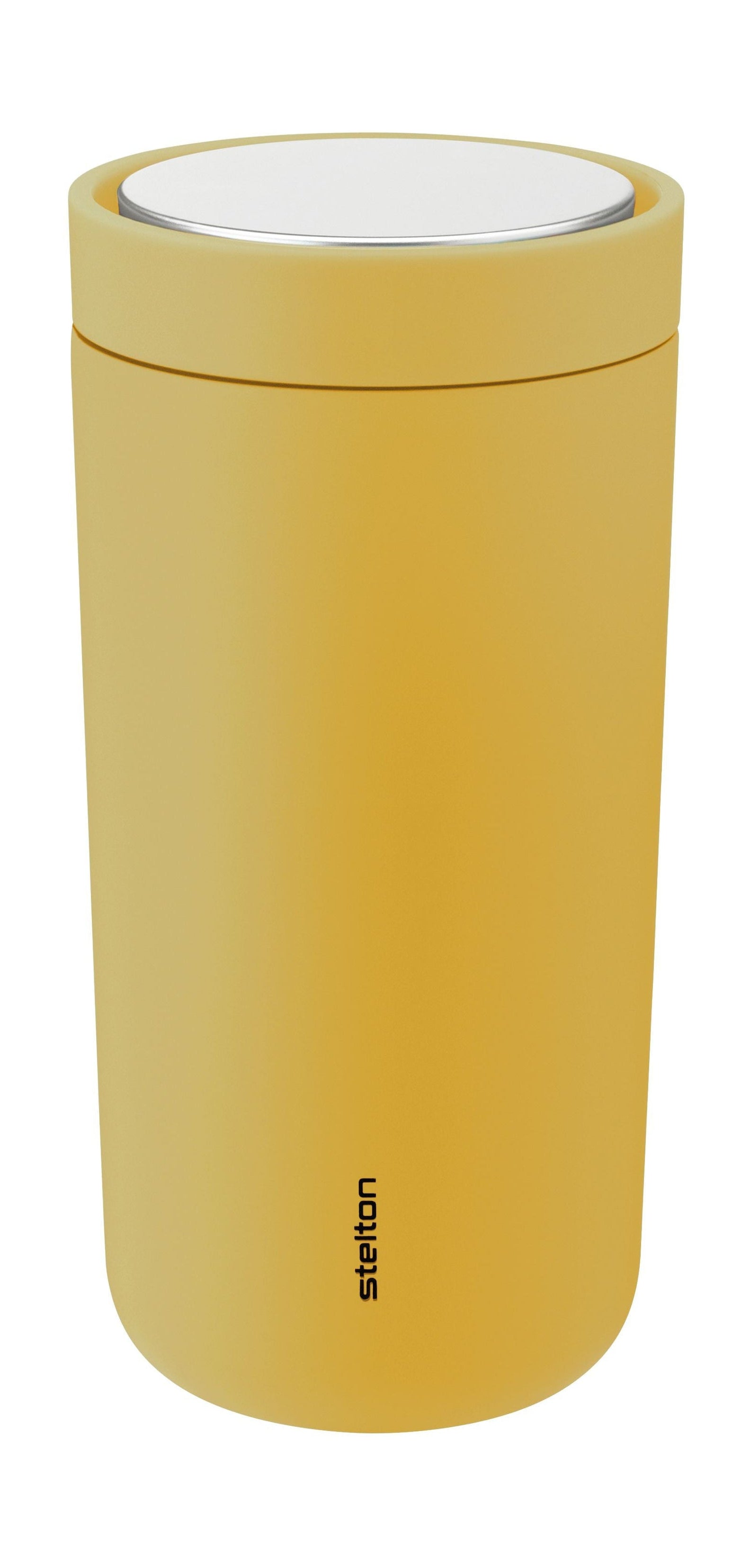 Stelton To Go Click Vacuum Insulated Cup 0,4 L, Soft Poppy Yellow