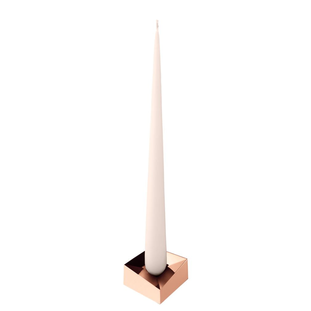 [product_category]-Stoff Nagel Candle Holder Large, Rose Gold-STOFF Nagel-5700002218391-5103-STO-1