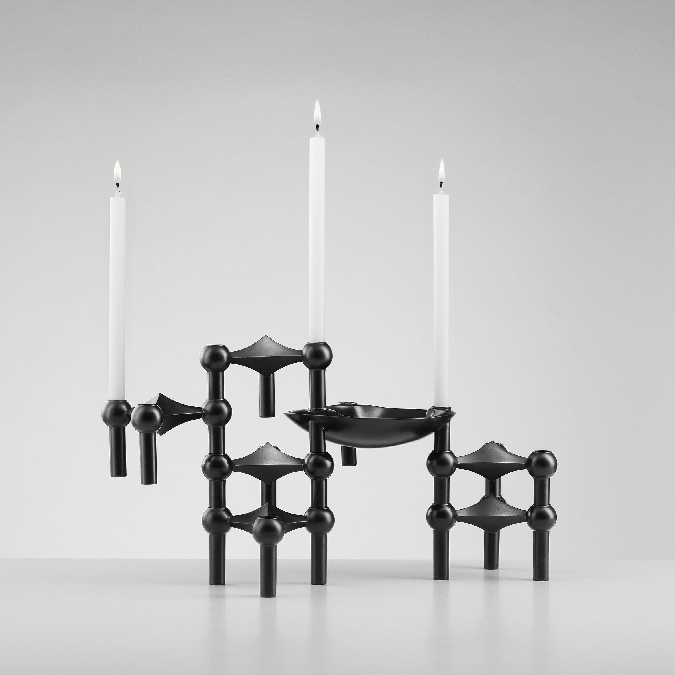 [product_category]-Stoff Nagel Candle Holder Set, Black-STOFF Nagel-5700002094018-9033-STO-3