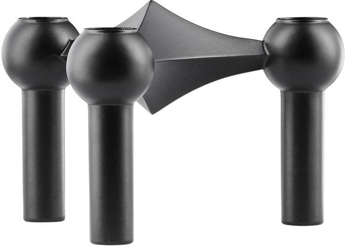 [product_category]-Stoff Nagel Candle Holder Single, Black-STOFF Nagel-5700002079589-9003-STO-1