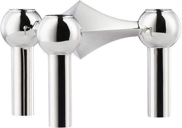 [product_category]-Stoff Nagel Candle Holder Single, Chrome-STOFF Nagel-4897032181519-9004-STO-1