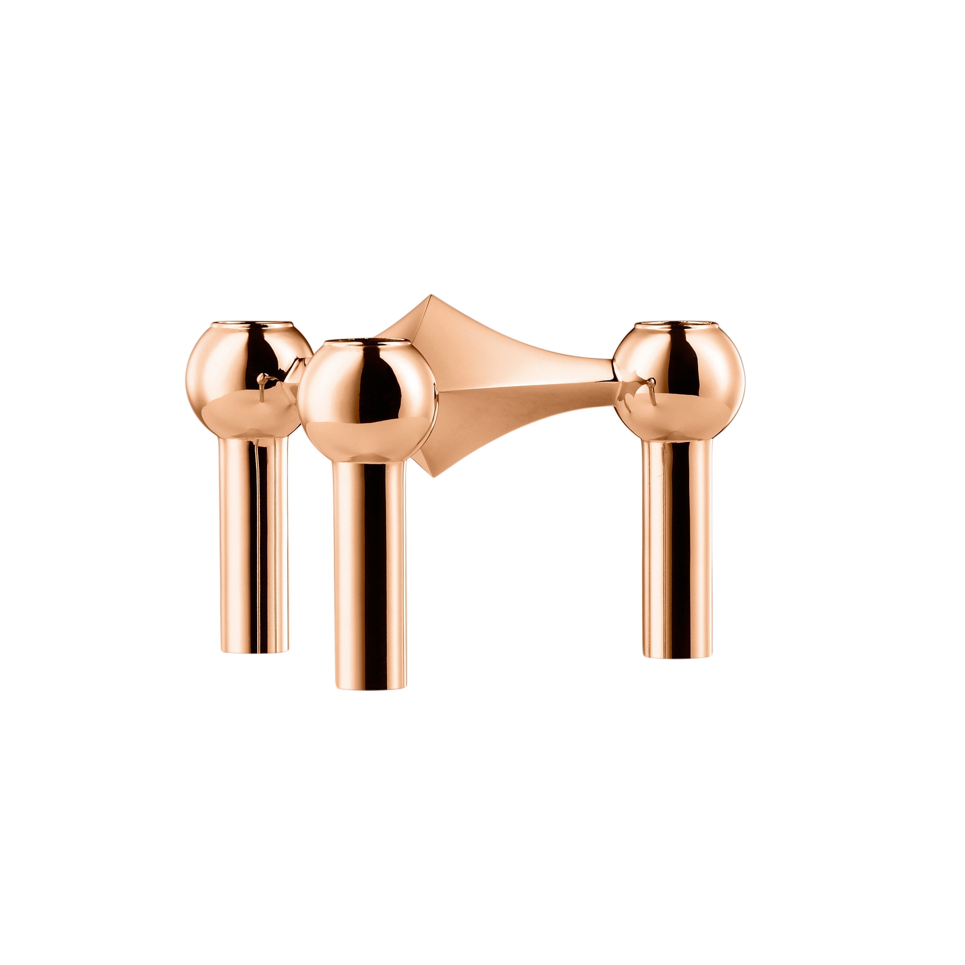 [product_category]-Stoff Nagel Candle Holder Single, Rose Gold-STOFF Nagel-5700002079510-9008-STO-1