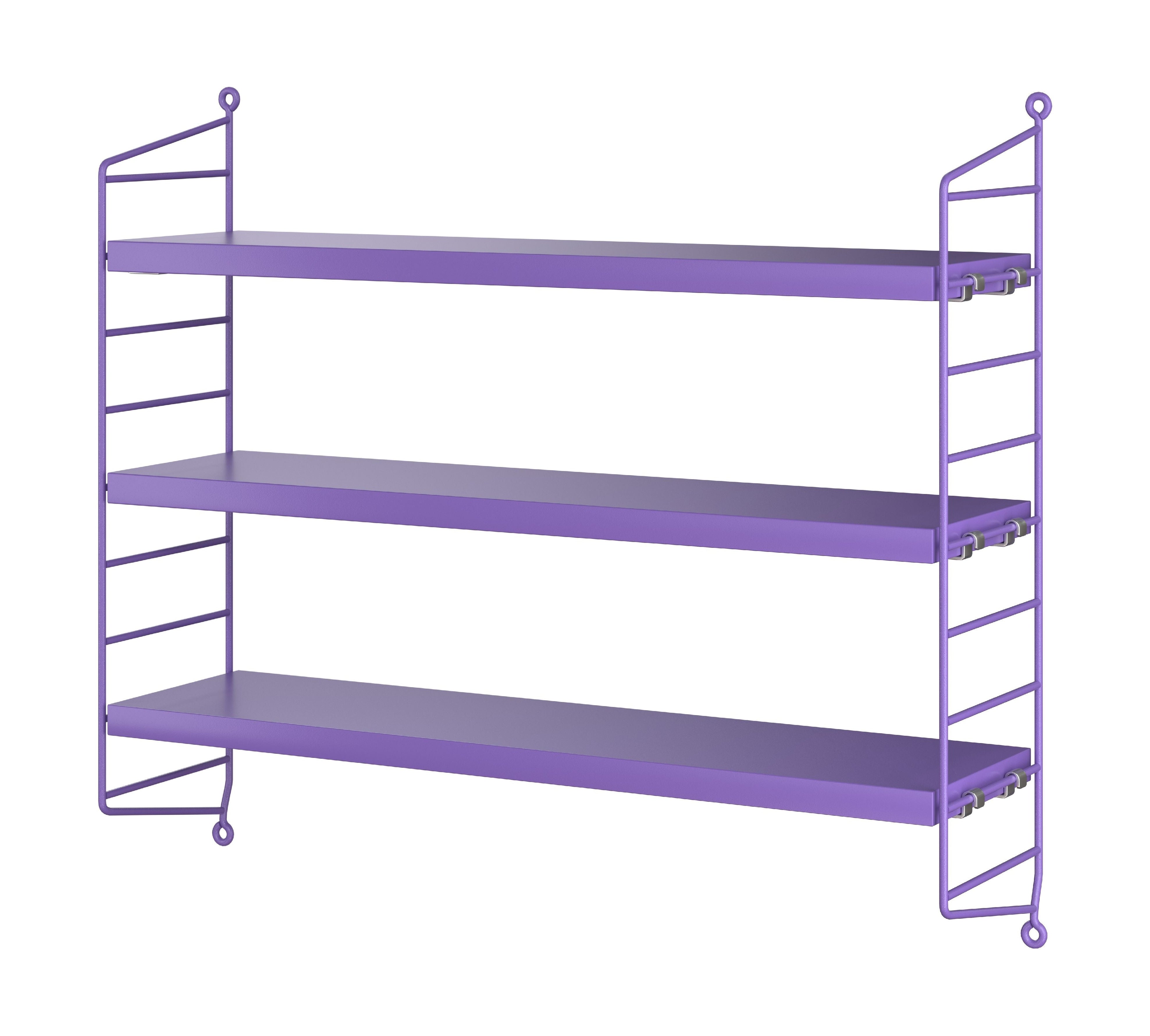 [product_category]-String Furniture String Pocket Wall Shelf, Purple-String Furniture-7350038275240-SP5015-89-89-STR-1