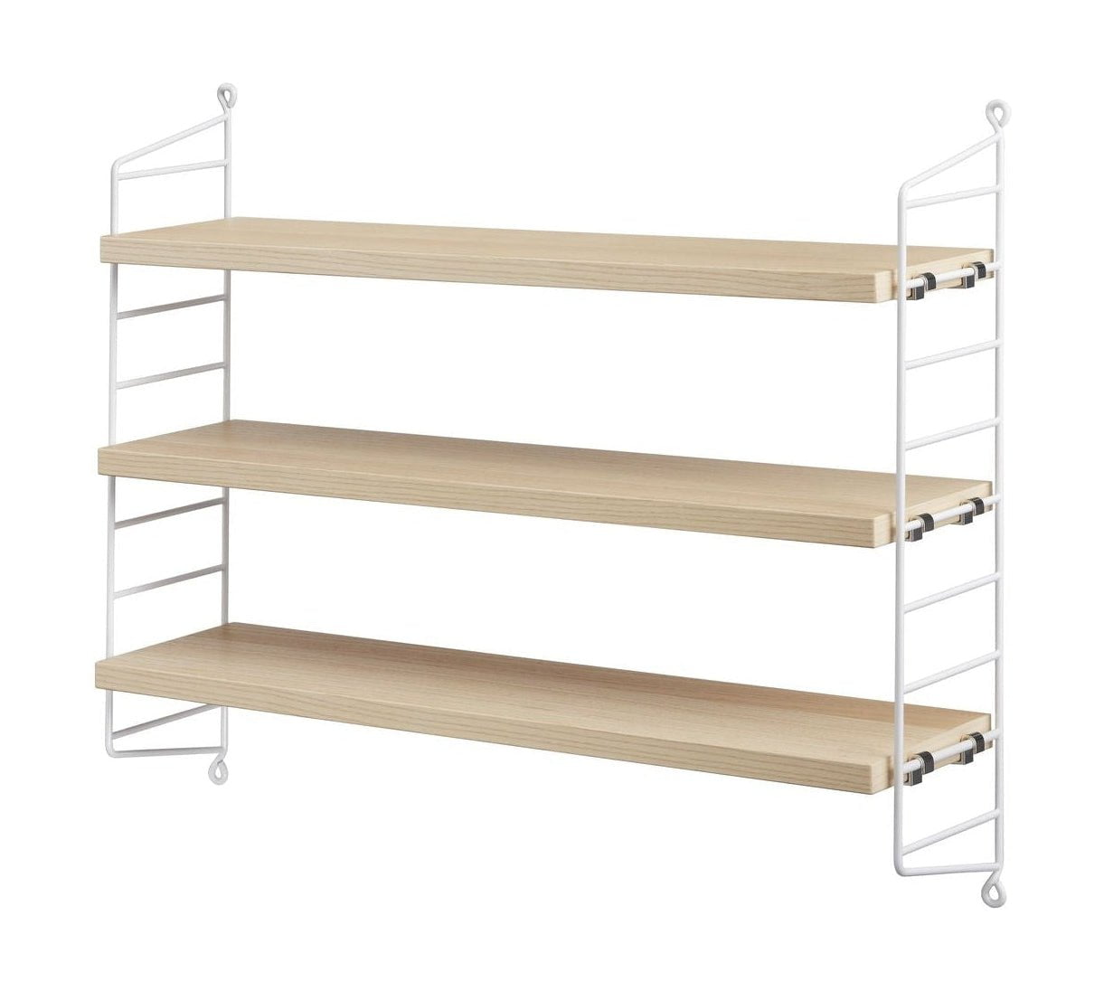 [product_category]-String Furniture String Pocket Wall Shelf, White/White-String Furniture-7350038270016-SP5015-12-12-STR-1