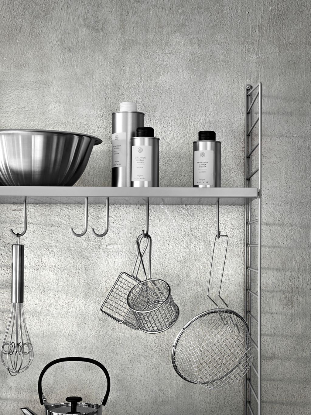 [product_category]-String Furniture String System J Hook Grey, Set Of 5-String Furniture-7350038272904-MSK-61-5-STR-3