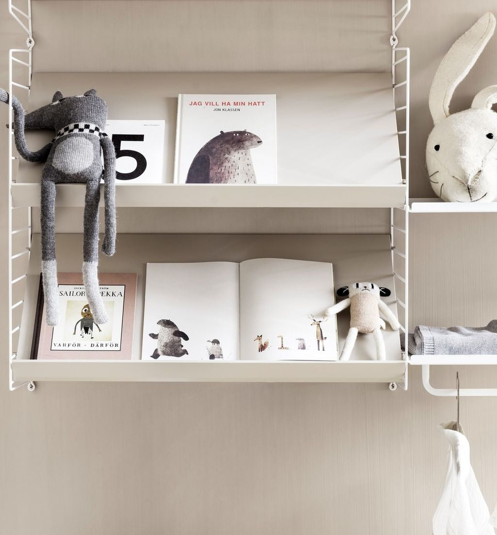 [product_category]-String Furniture String System Magazine Shelf Wood 30x58 Cm, Grey-String Furniture-7350038271983-WM5830-61-1-STR-3