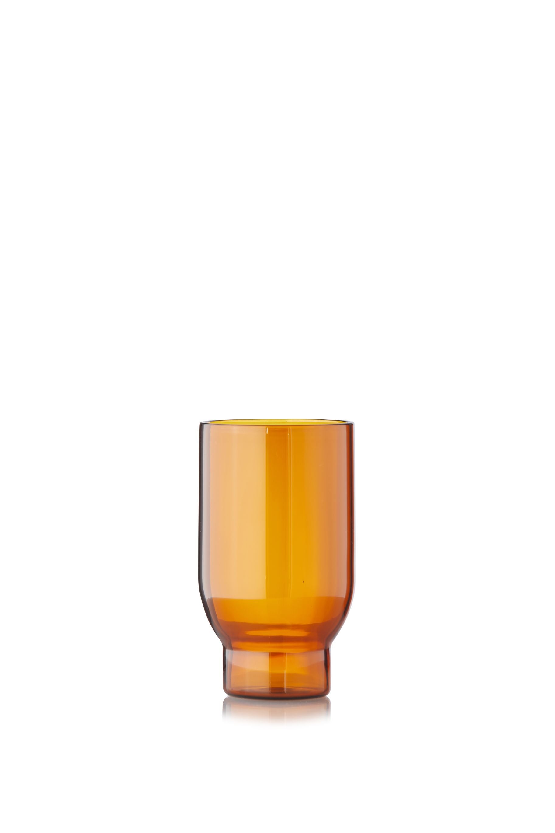 [product_category]-Studio About Glassware Set Of 2 Water Glasses, Amber-Studio About-5714356021040-65110A-STU-1