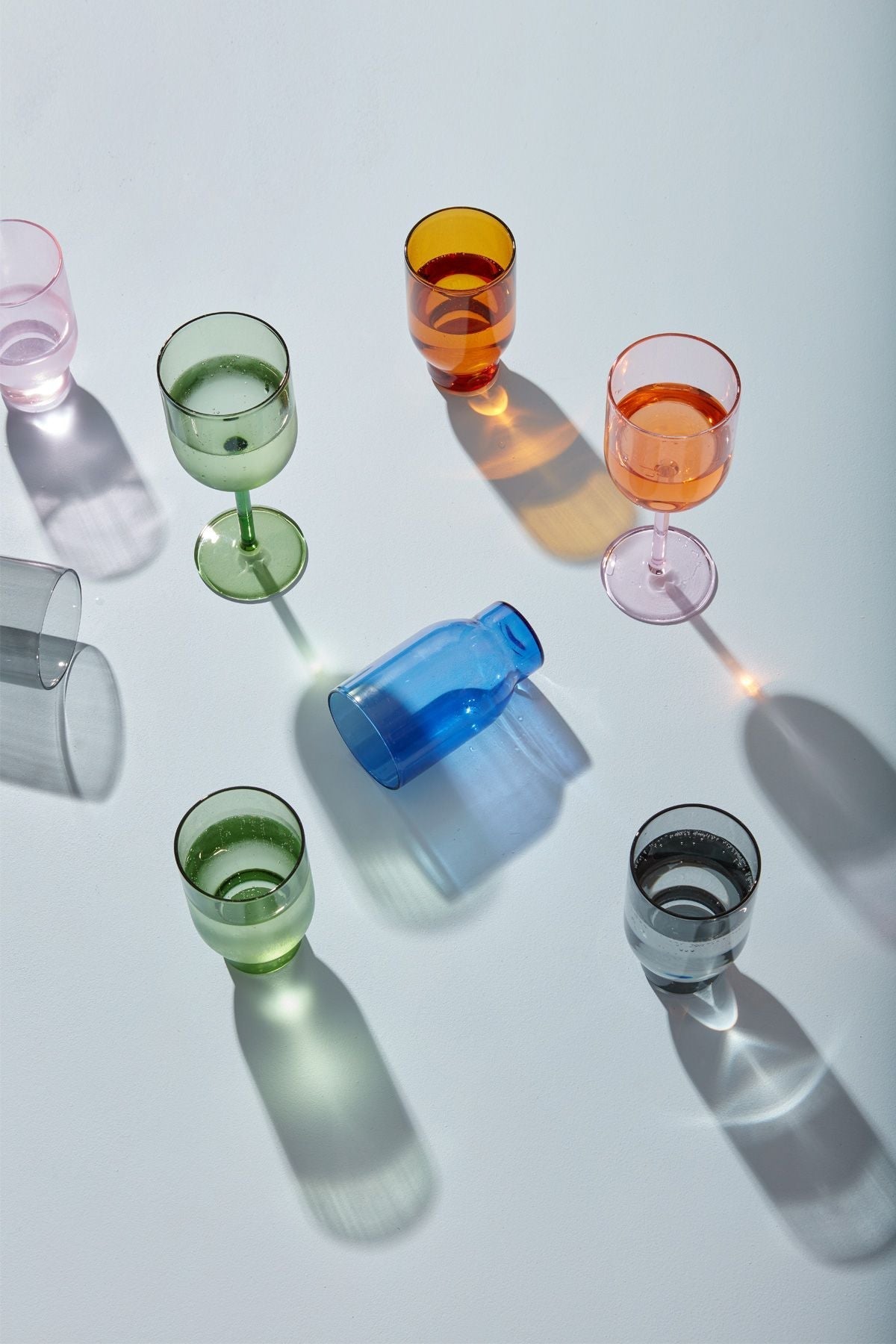 [product_category]-Studio About Glassware Set Of 2 Water Glasses, Rose-Studio About-5714356021002-65110R-STU-7