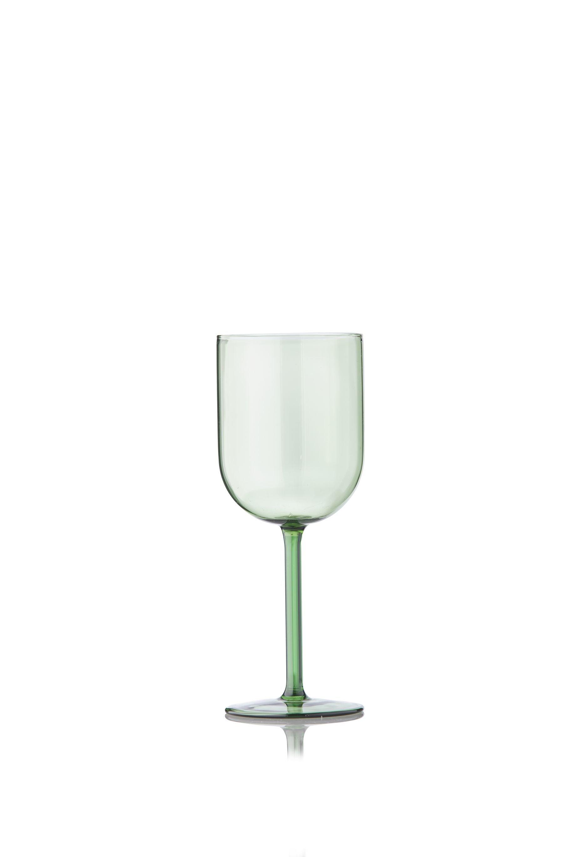 [product_category]-Studio About Glassware Set Of 2 Wine Glasses, Green-Studio About-5714356020036-70177G-STU-1