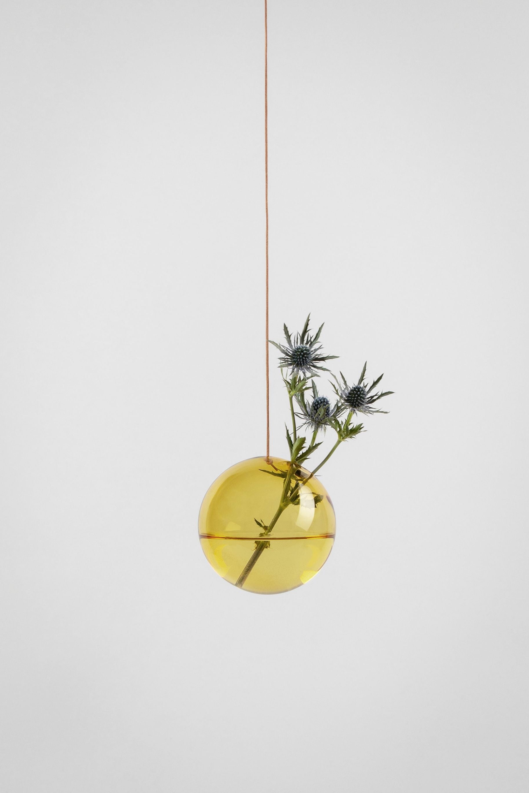 [product_category]-Studio About Hanging Flower Bubble Vase Medium, Yellow-Studio About-5714356002070-11020Y-STU-2