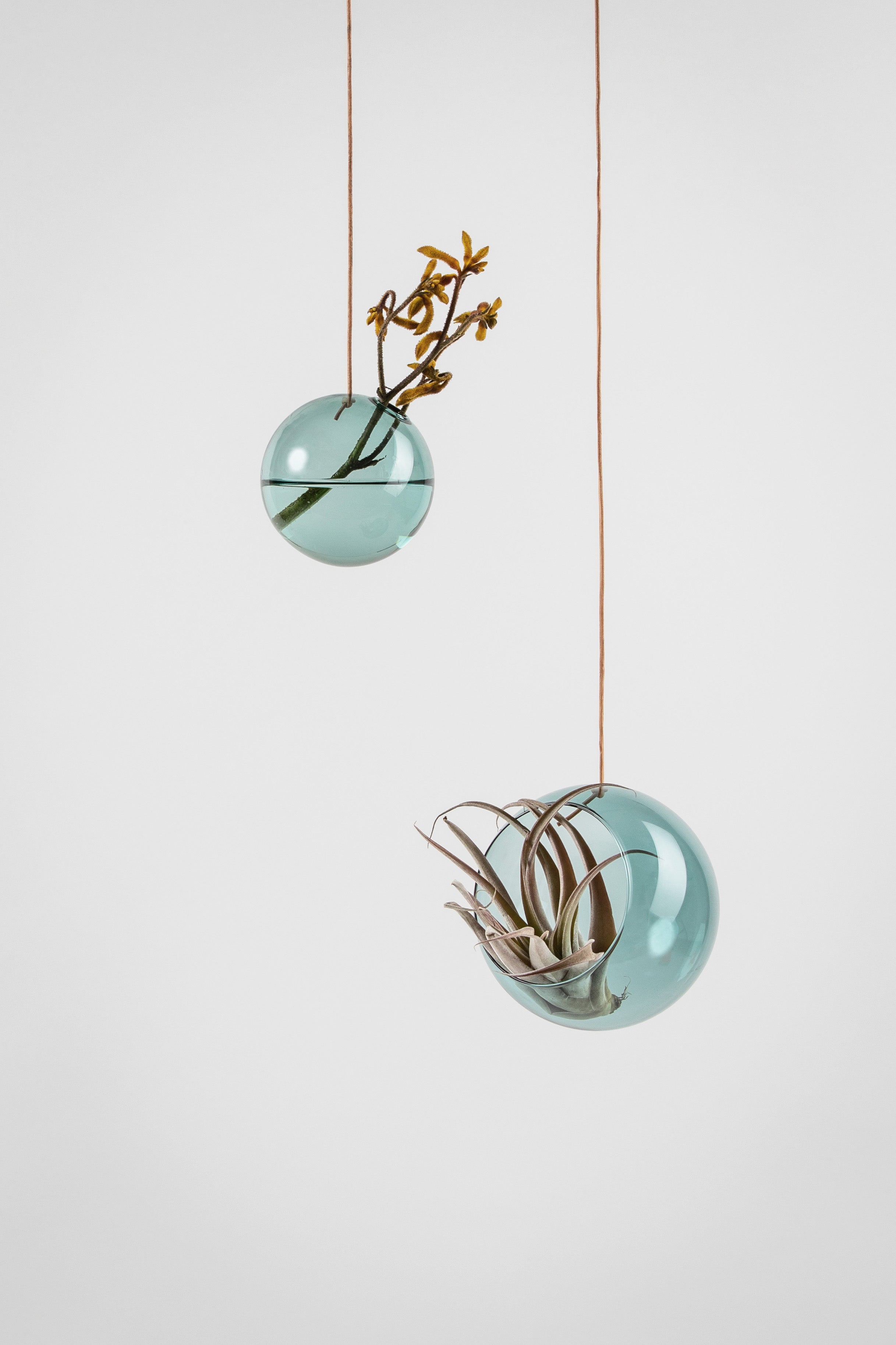 [product_category]-Studio About Hanging Flower Bubble Vase Small, Cyan-Studio About-5714356000038-8015C-STU-5