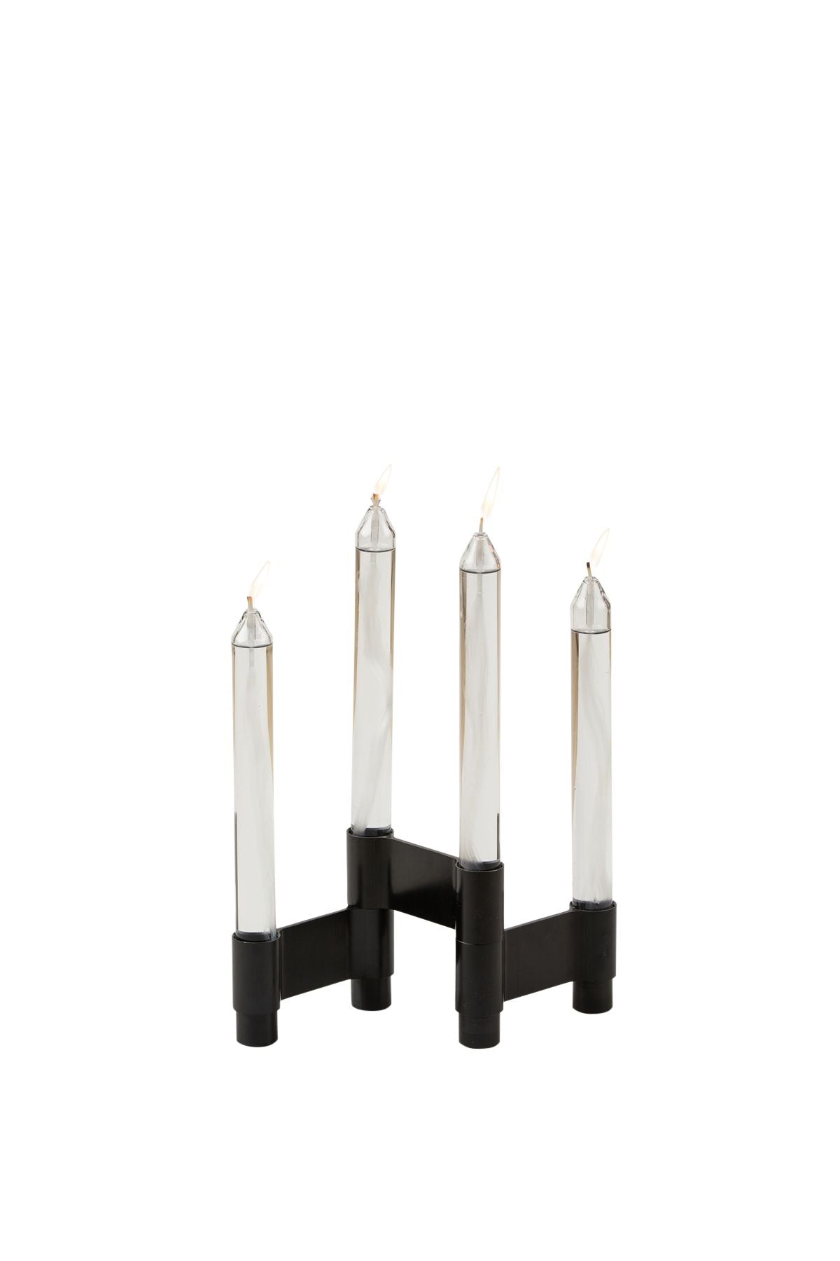 [product_category]-Studio About Link Candle Holder, Black Anodized-Studio About-5714356011027-11060B-STU-1