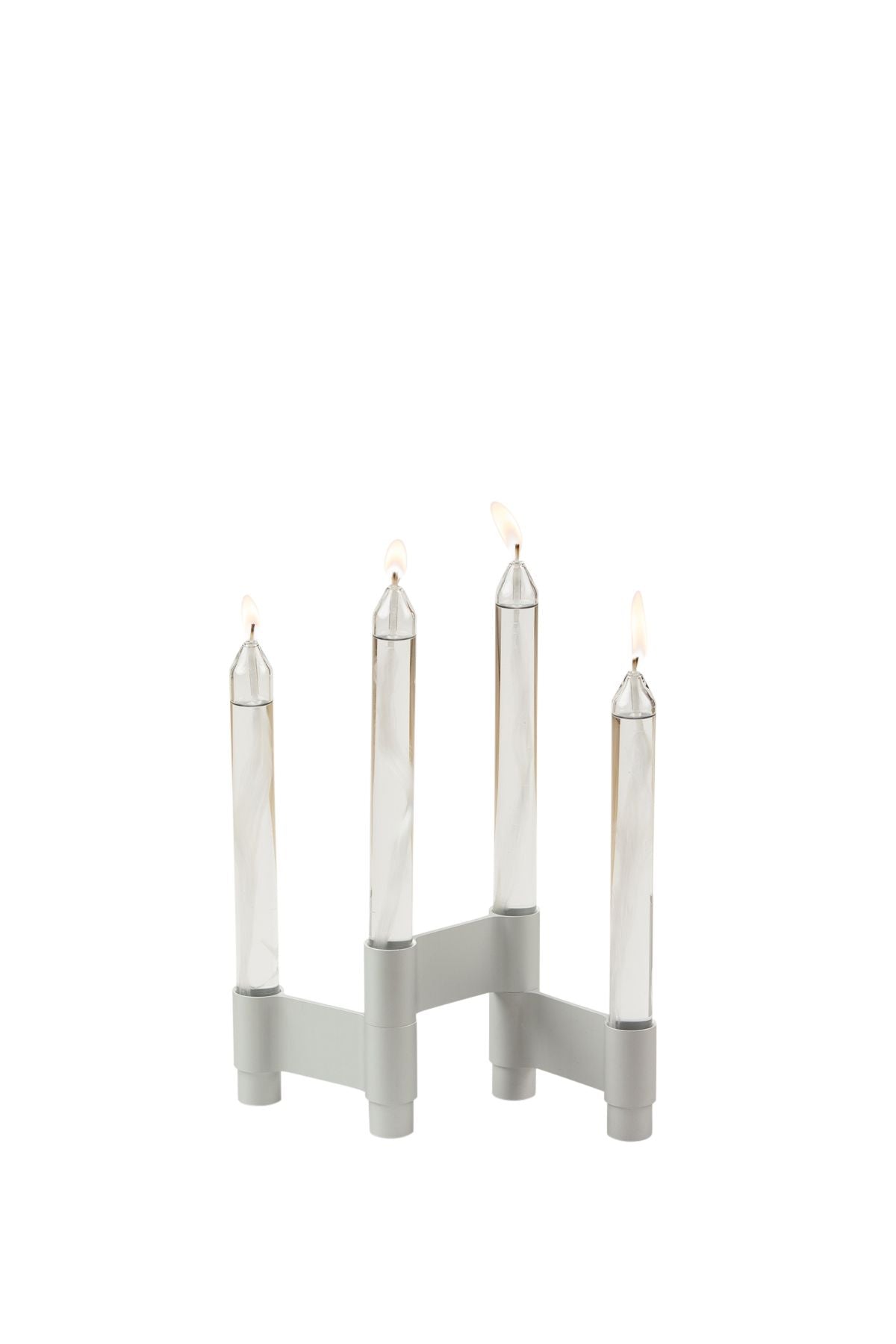 [product_category]-Studio About Link Candle Holder, Matt Aluminium-Studio About-5714356011003-11060M-STU-1