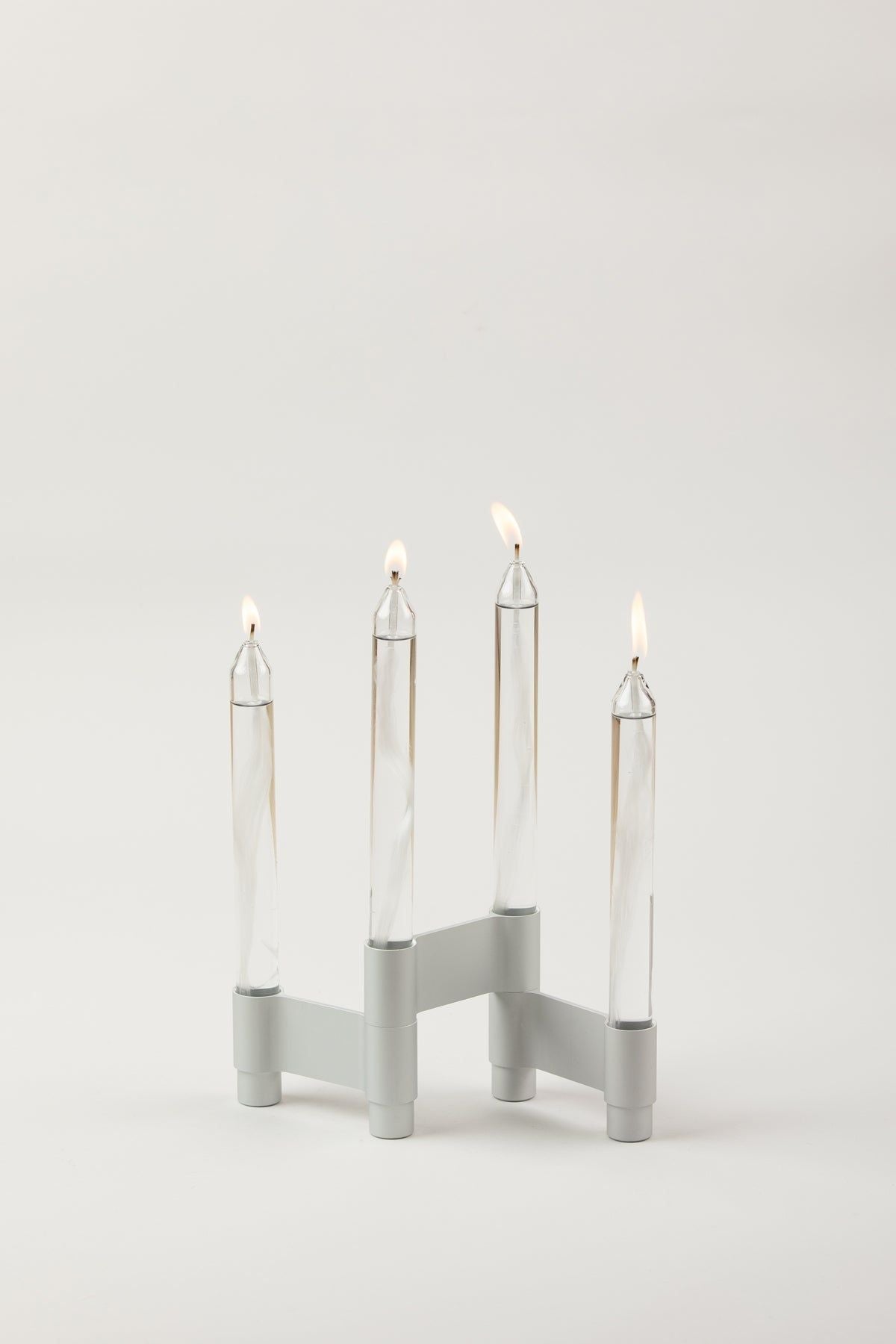 [product_category]-Studio About Link Candle Holder, Matt Aluminium-Studio About-5714356011003-11060M-STU-9