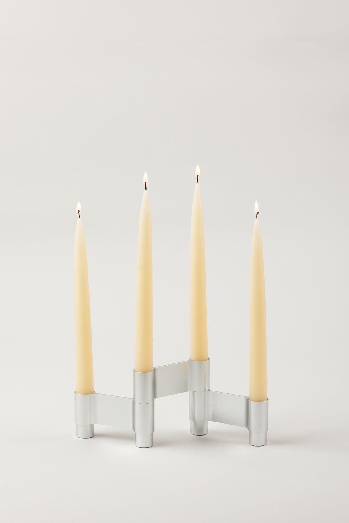 [product_category]-Studio About Link Candle Holder, Polished Aluminium-Studio About-5714356011010-11060P-STU-7