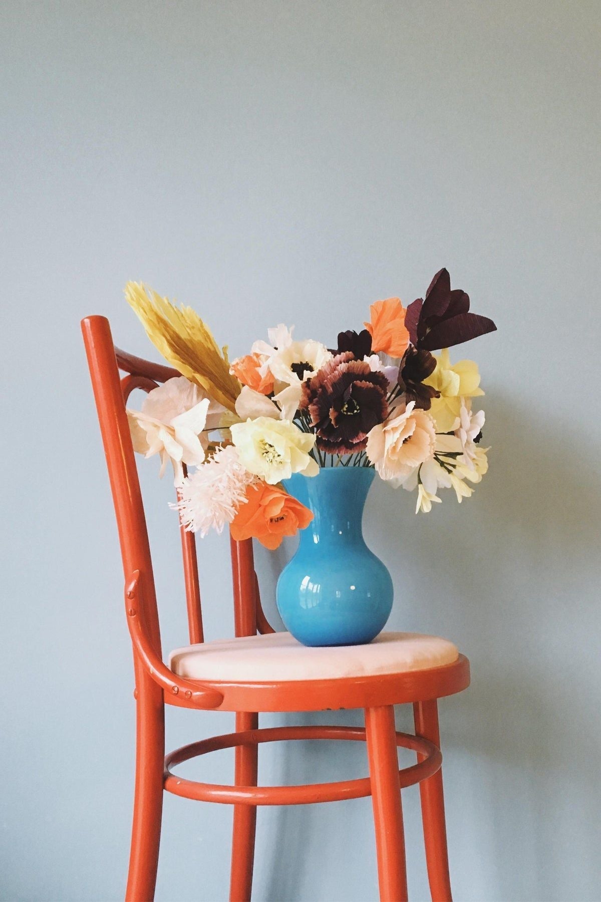 [product_category]-Studio About Paper Flower Daisy, Bordeaux-Studio About-5714356014011-100430B-STU-2