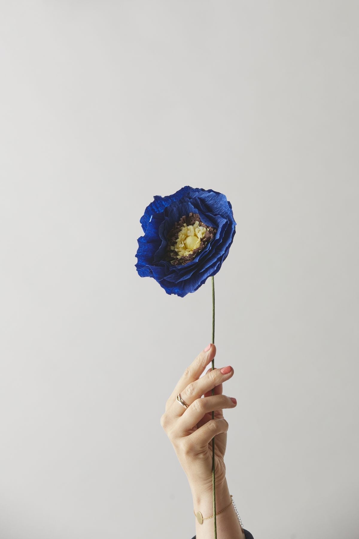 [product_category]-Studio About Paper Flower Ice Poppy, Blue-Studio About-5714356014349-130440B-STU-4