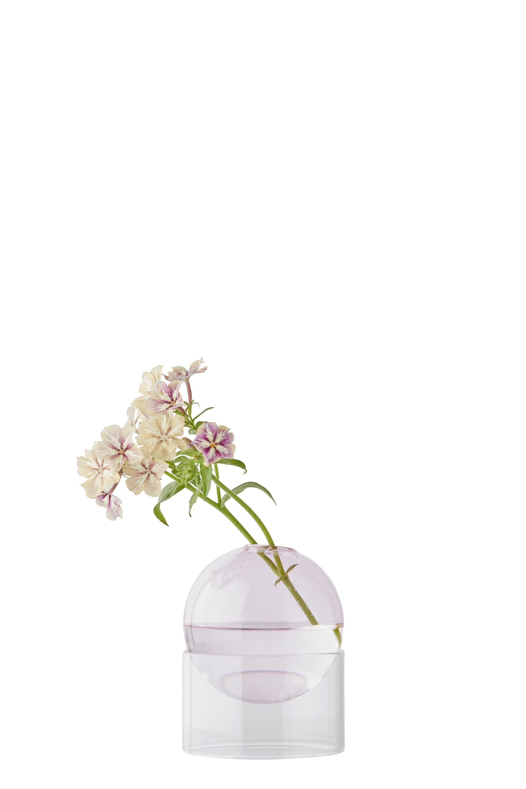 [product_category]-Studio About Standing Flower Bubble Vase 10 Cm, Rose-Studio About-5714356008041-802050R-STU-1