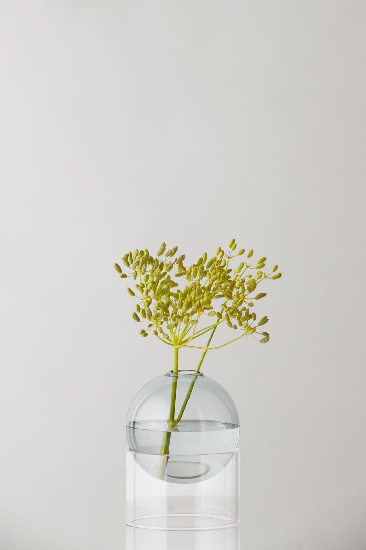 [product_category]-Studio About Standing Flower Bubble Vase 10 Cm, Smoke-Studio About-5714356008058-802050S-STU-5