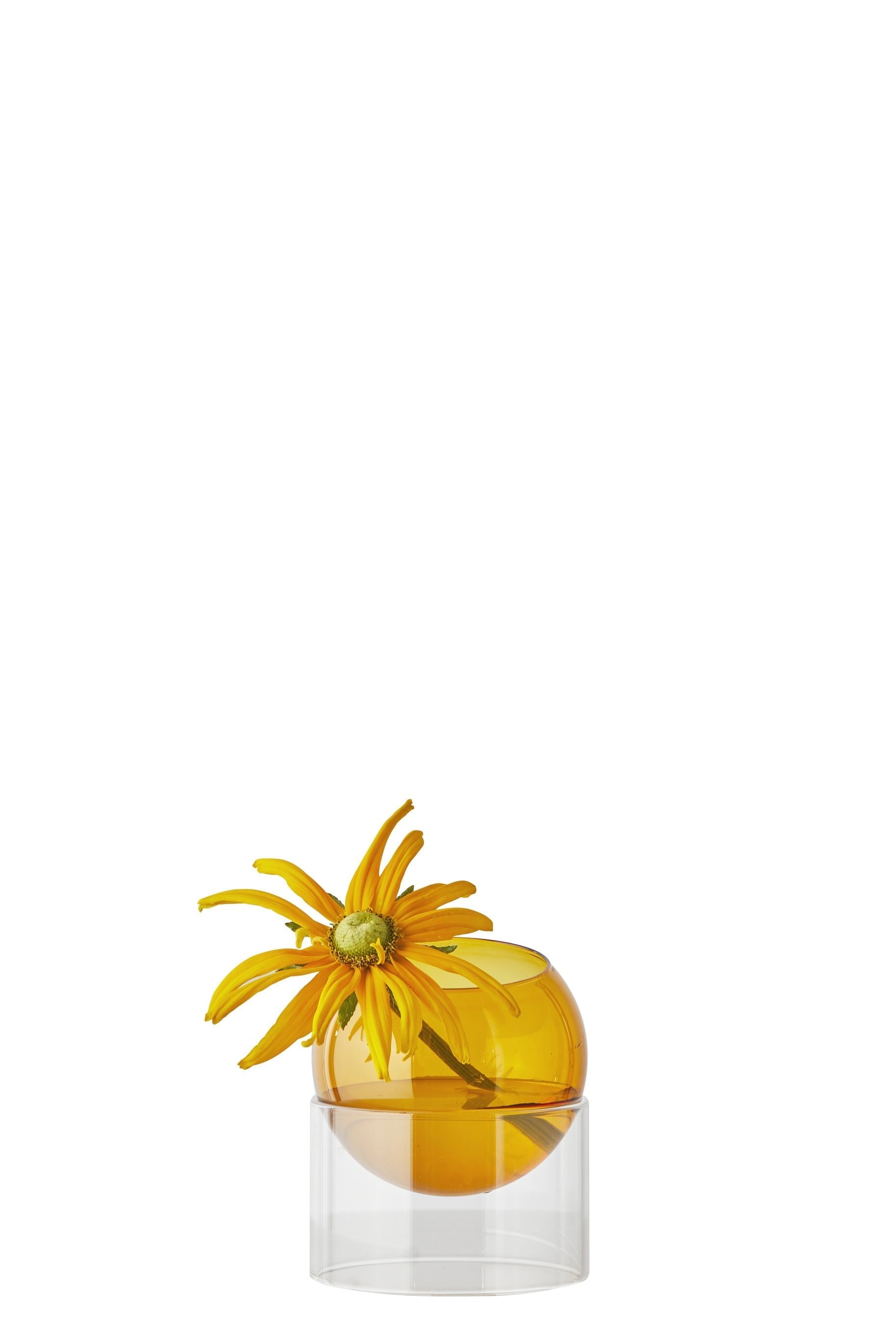 [product_category]-Studio About Standing Plant Bubble Vase, Amber-Studio About-5714356010006-805550A-STU-1