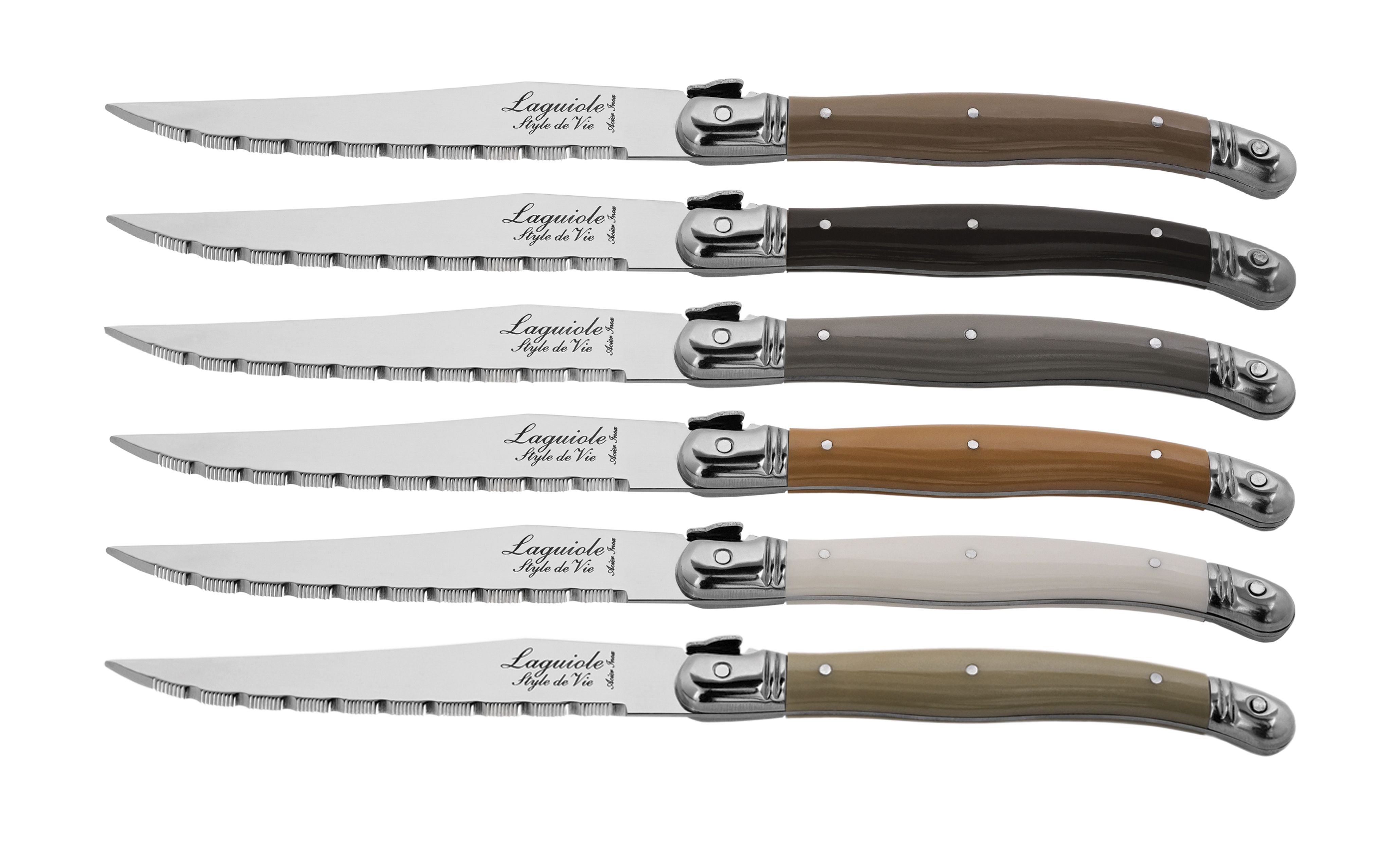 [product_category]-Style De Vie Authentique Laguiole Premium Line Steak Knives 6 Piece Set, Treasure-Style de Vie Authentique-8718719303887-530105-STY-3