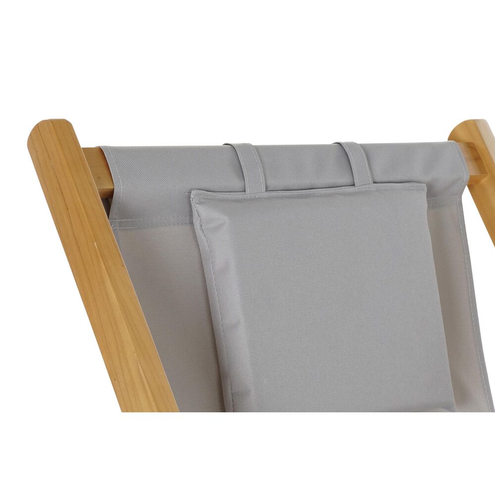 [product_category]-Sun-lounger DKD Home Decor Grey 77 cm 57,5 x 113 x 77 cm Natural (57,5-Bigbuy-S3033412-7