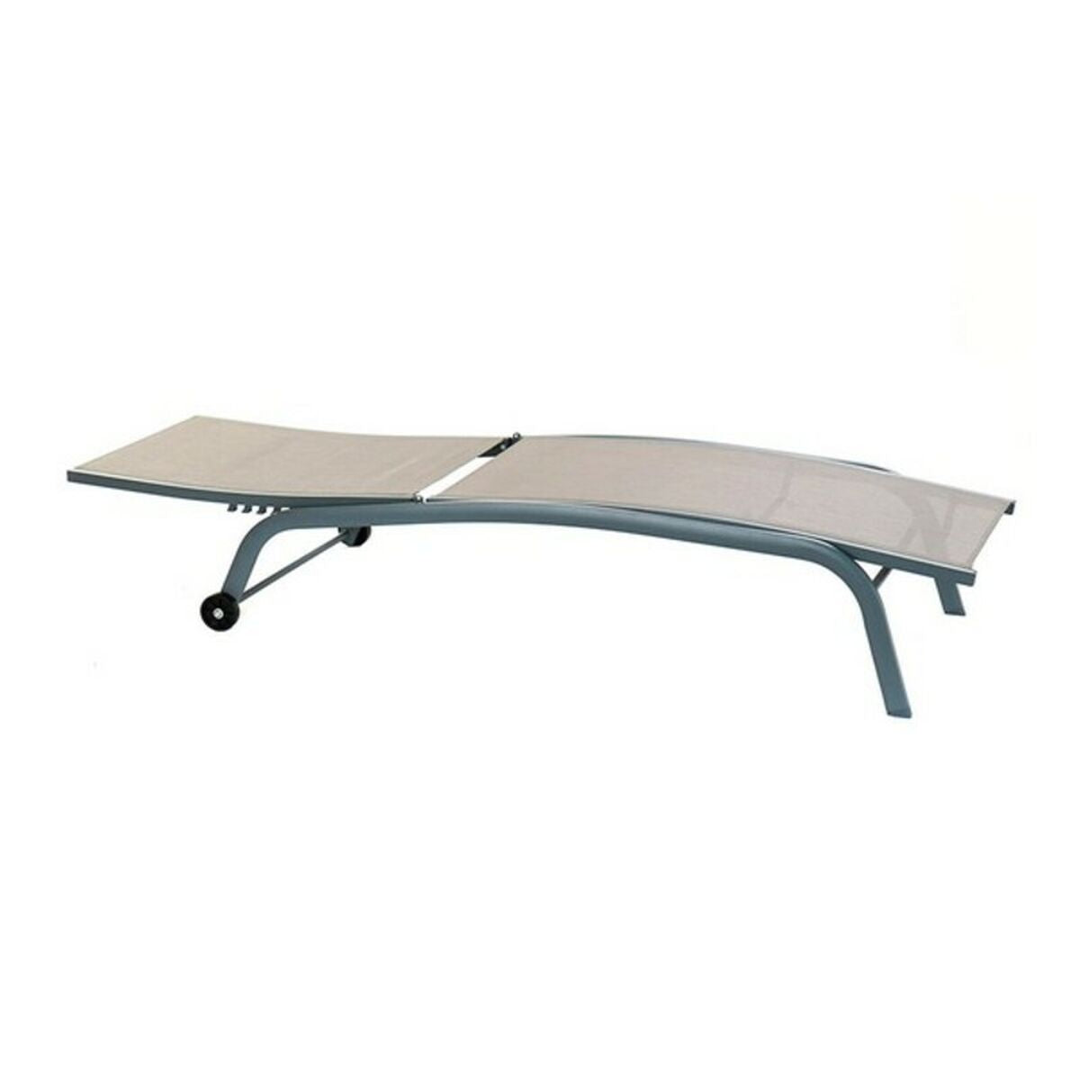 [product_category]-Sun-lounger DKD Home Decor With wheels Grey PVC Aluminium (187,5 x 64-Bigbuy-S3012898-6