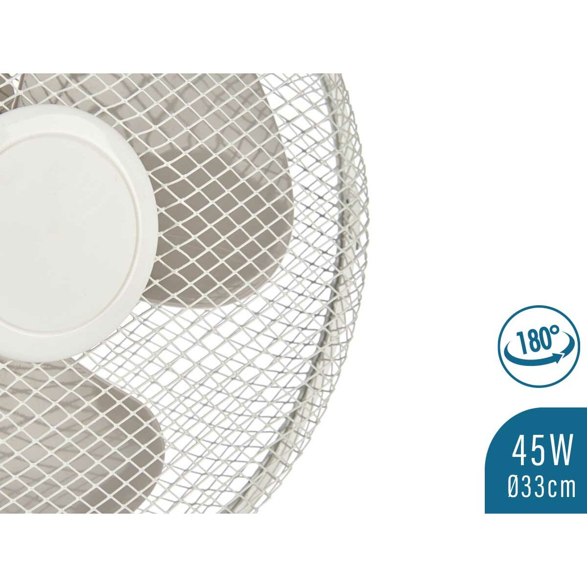 [product_category]-Table Fan 45 W White-Bigbuy-S3610056-6