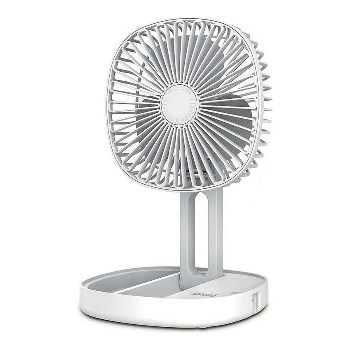 [product_category]-Table Fan Basic Home White 4,5 W-Bigbuy-S2210902-2