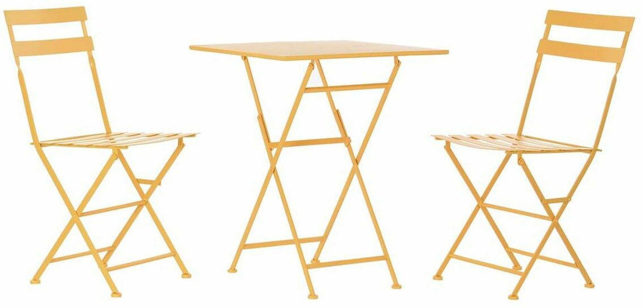 [product_category]-Table set with 2 chairs DKD Home Decor 87 cm 60 x 60 x 75 cm-Bigbuy-S3033393-1