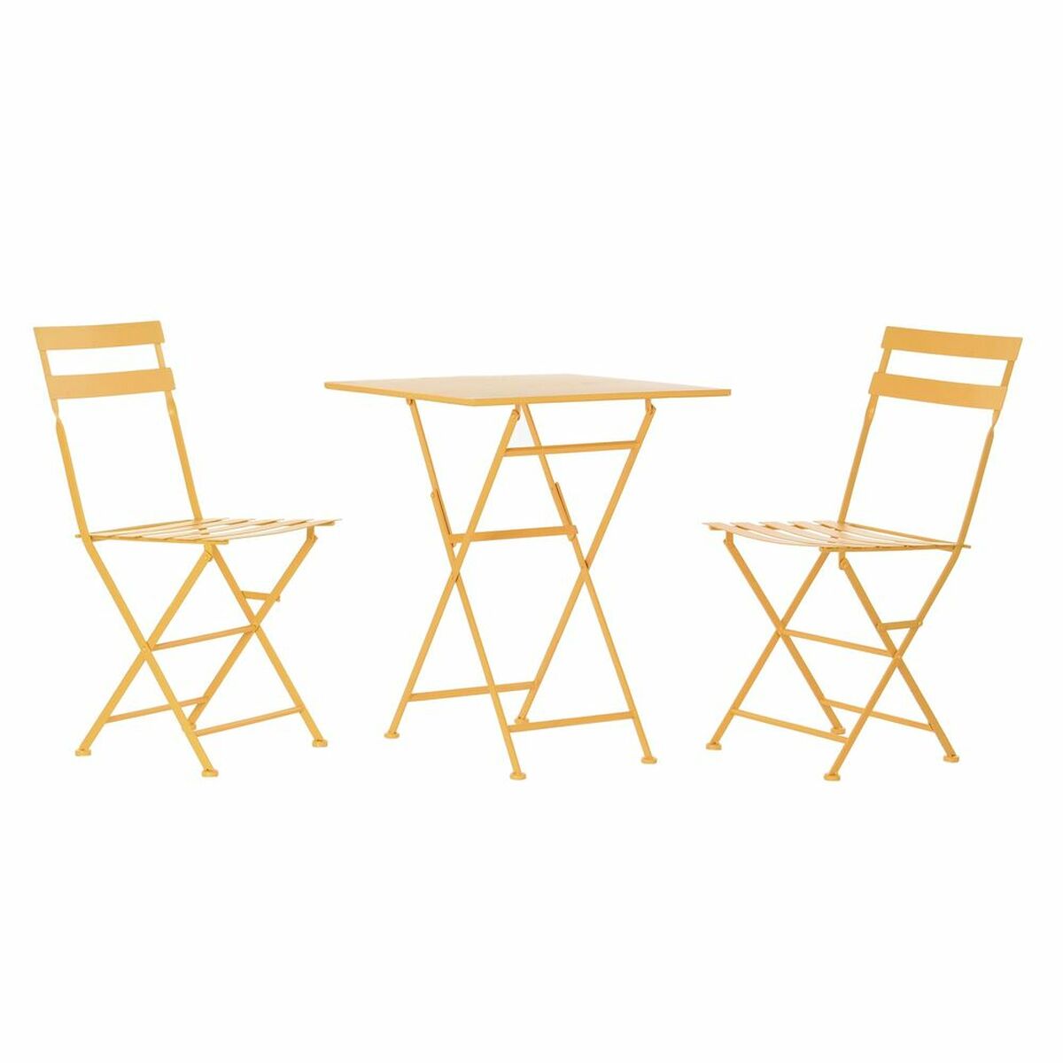 [product_category]-Table set with 2 chairs DKD Home Decor 87 cm 60 x 60 x 75 cm-Bigbuy-S3033393-2