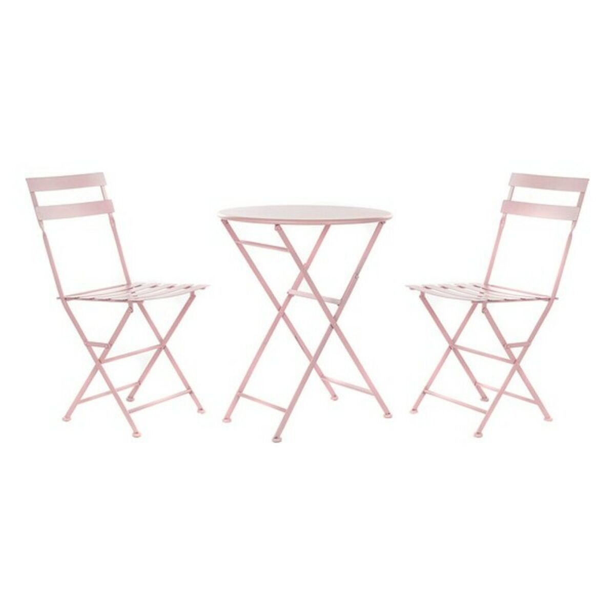 [product_category]-Table set with 2 chairs DKD Home Decor MB-177410 Pink 60 x 60 x 75 cm-Bigbuy-S3012883-3